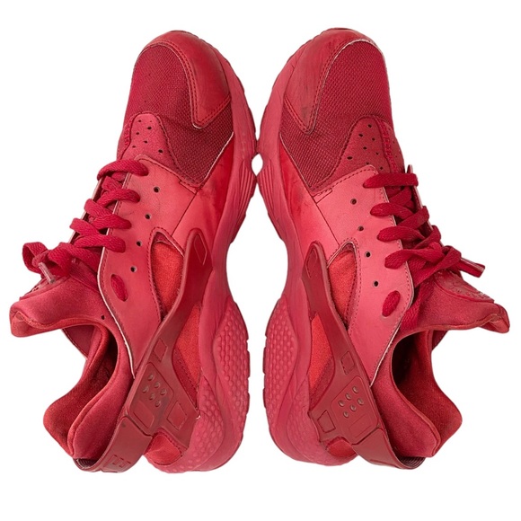 Nike Air Huarache All Triple Red Varsity 318429-660 Size US13 - Picture 5 of 13